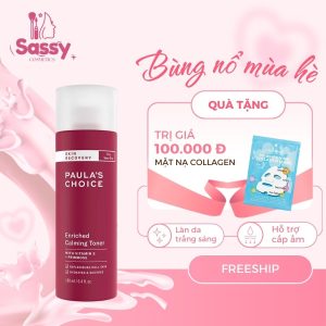 Nước Cân Bằng Hỗ Trợ Phục Hồi Độ Ẩm Cho Da Paula's Choice Skin Recovery Enriched Calming Toner 190ml CTY