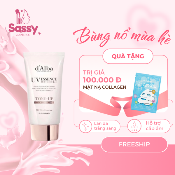 Kem Chống Nắng d'Alba Waterfull Suncream SPF50+ PA++++ 50ml - Hình ảnh 3