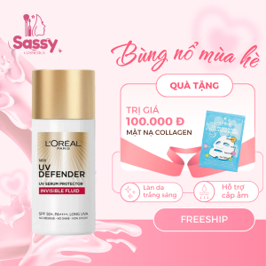 Kem Chống Nắng L'Oreal Paris X20 50ml UV Defender SPF 50+ PA++++