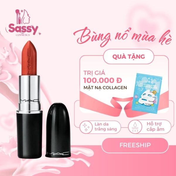 Son MAC Lustreglass Sheer Shine Lipstick 563 Obviously