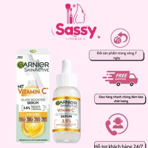 Tinh Chất Tăng Cường Hỗ Trợ Sáng Da Mờ Thâm Light Complete 30X Vitamin C Booster Serum Garnier 30Ml