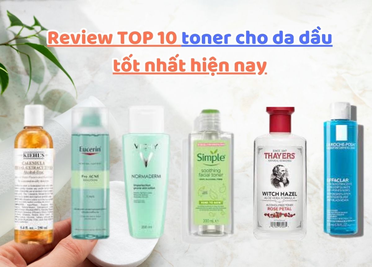 toner dành cho da dầu mụn ngăn bẩn