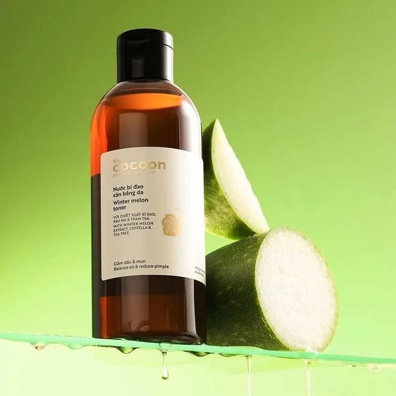 Toner Cocoon nhà Sassy giúp da lão hóa ngược