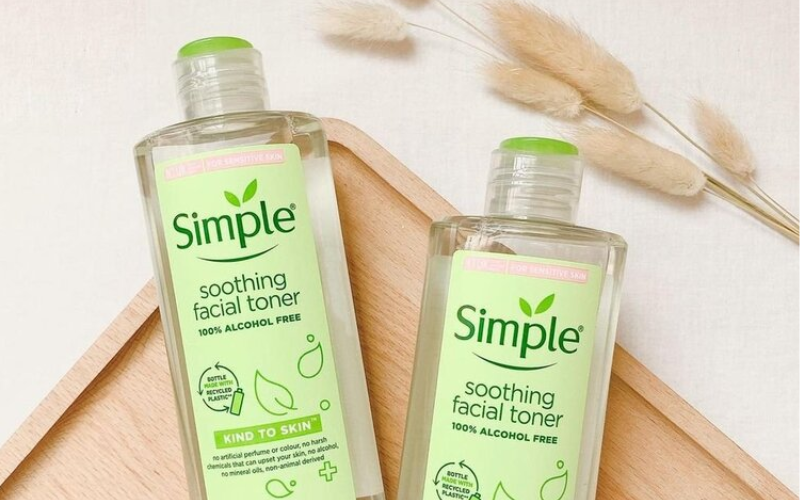 toner simple đẹp đẽ sạch sẽ