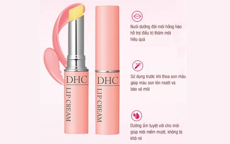 Son dưỡng dhc bí quyết giúp đôi môi căng mọng